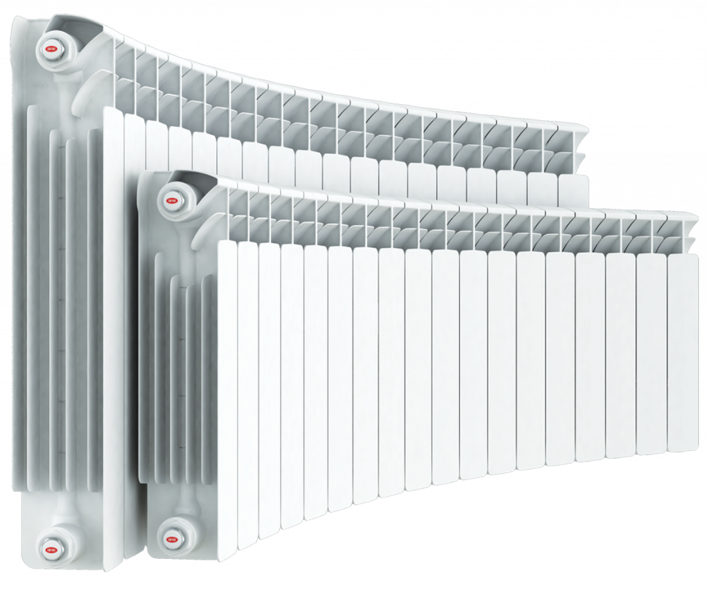 Биметаллический радиатор Rifar Base Flex 350 - 9 секций