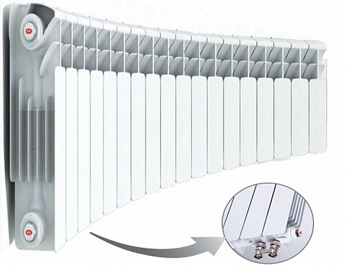 Алюминиевый радиатор Rifar Alum Ventil Flex 500 - 5 секций
